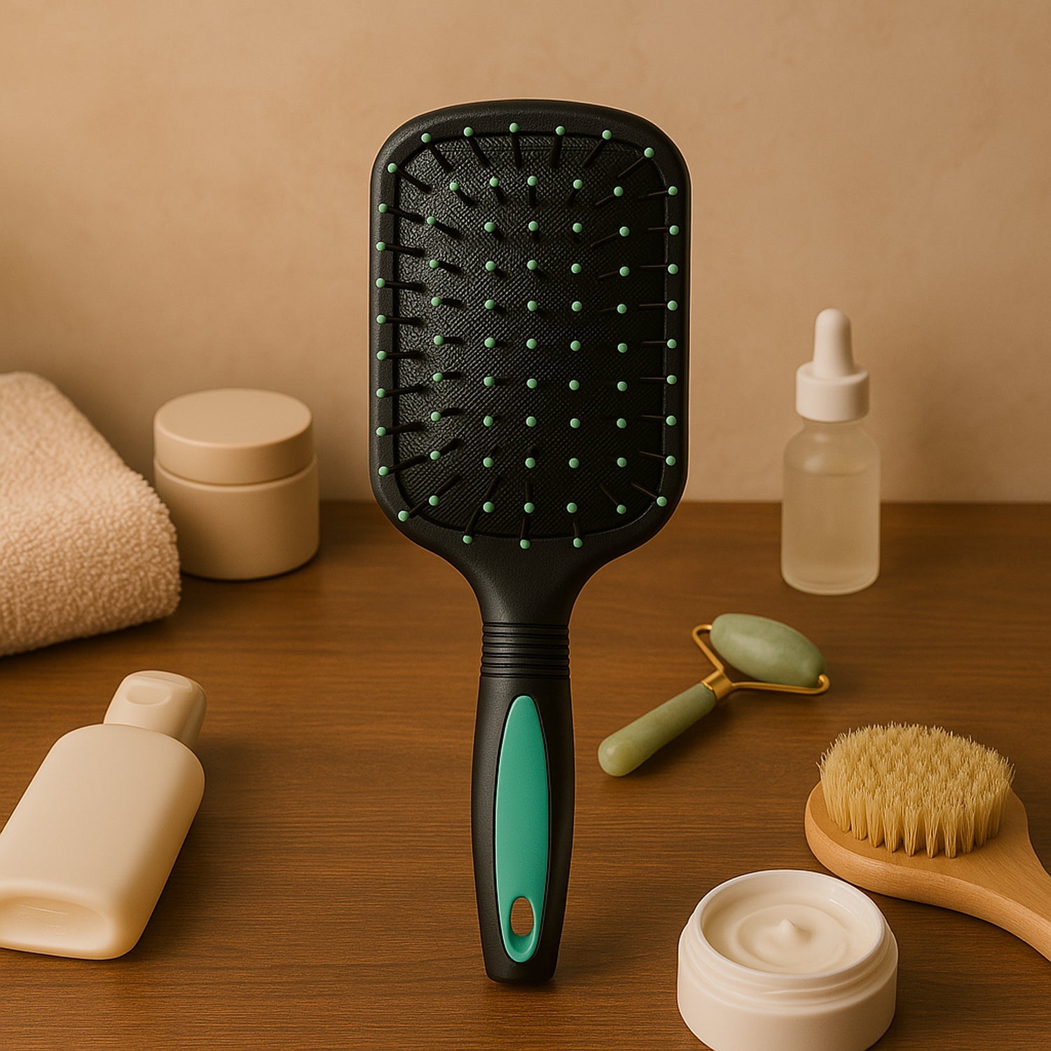 2-in-1 Hair Comb Brush with Mirror 2-in-1 Hair Comb Brush with Mirror